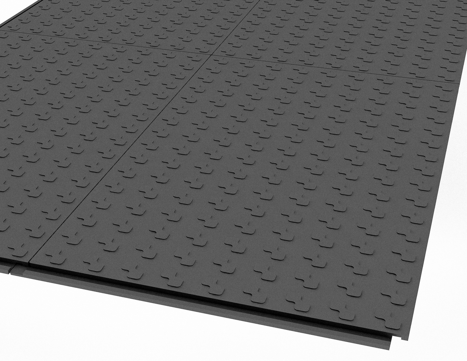 Komplette Flachmatte 20