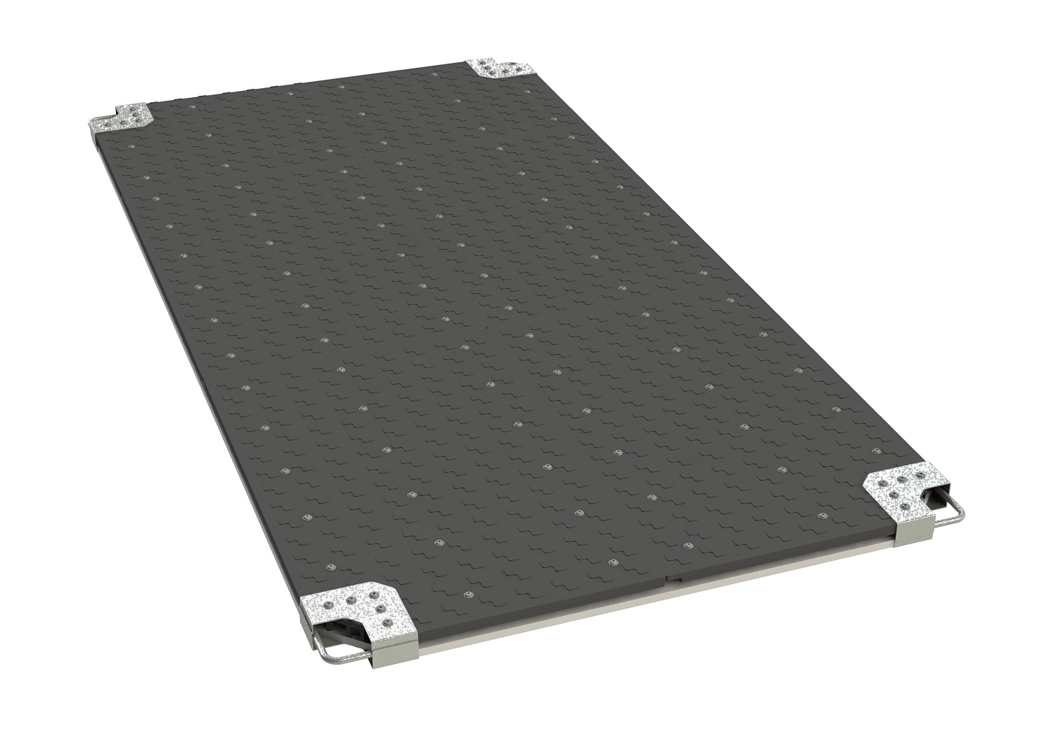 Pontonmatte PM101 mit verstärkten Stahlecken
